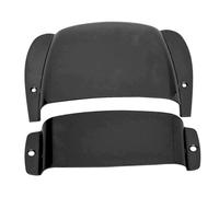 Generic Pickup Bridge Cover Set for Bass, Premium Iron Material, Protect Pickups and Bridge From Damage, Ideal for Bass Players (Black)