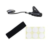 Generic Piezo Microphone Pickup Stick Patch Design,6.35,Piezo Transducer Pickup with Cable for Violin Acoustic Guitars Harp, Standard