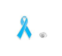 Generic Pink October, Breast Cancer Support Pin Enamel Jewelry Brooches for Women Breast Cancer Decorations with Safety Pins Pink Ribbons Awareness Satin Lapel Pins for Men Women Ladies