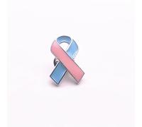 Generic Pink Ribbon Breast Cancer Awareness Enamel Pin Brooch October Commemorative Alloy Badges Ribbons For Public Welfare Party Supplies Gifts Woman for Mom Family (100Pc C-2,2.6x1.8cm)