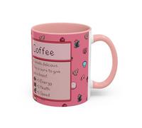 Generic Pink Stardew Valley Mug - 11 Oz Premium Quality Printed Tea & Coffee Mug - Unique Gifting Ideas for Friends, Coworkers, Loved Ones - Size (Pink, 11oz)