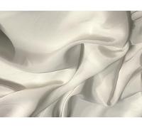 Generic Plain Crepe De Chine Fabric Dress Lining Crepe Fabric 100% Polyester (Ivory White)