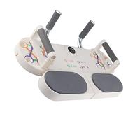 Generic Plank Push Up Trainer, Practical Timer ABS TPE Adjustable Angle Stable Plank Board Core Trainer for Fitness (White)