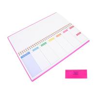 Generic Planner Weekly Planning Pad with Reminders and Horizontal Layout for Home and School Use Sl esign Weekly Planner Notepad for Effective Time Management