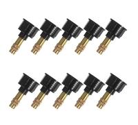 Generic Plant Watering Spray Bottle Nozzles 10Pcs Black Water Mister Replacement Caps for Garden and Household Use Indoor and Outdoor Mist Sprayers