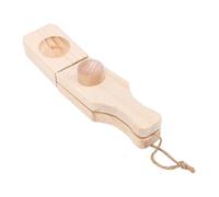 Generic Plantain Tostones Press, Durable Wooden Banana Smasher for Making Crispy Fried Plantains, Great for Family Gatherings
