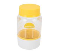 generic Plastic Butter Maker Cup with Built-in Strainer, Manual Homemade Butter Making Bottle for Kitchen, Dishwasher Safe, Ideal for Custom Honey Garlic Flavored Butter