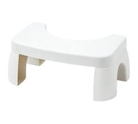 Generic Plastic Footstool for Adults Bathroom Toilet Step Stool with Non-Slip Surface and Good Bearing Capacity, Optimal Squatting Position Aid for Comfortable Bathroom Use and Changing