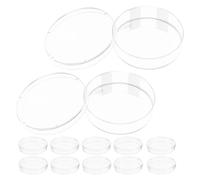 Generic Plastic Petri Dishes Culture Plates with Lids 20pcs Practical Design Versatile Science Experiment Lab Supplies for Laboratory Use for Cell Cultures