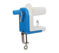 Generic Plastic Yarn Ball Winder Compact Design Hand Operated Ideal for Home Use Wool Winder Blue 1 Unit