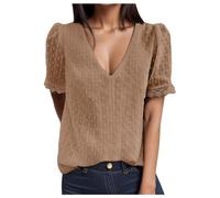 Generic Plus Size Summer Tops for Women 22-24 UK Teacher Vacation Classic Casual Tops and Blouses White Blouses for Women UK Ladies T Shirts Size 18 Womens Tops Size 10 Long Sleeve Dress