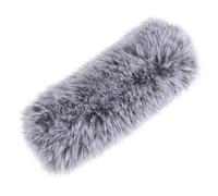 Generic Plush Furry Microphone Windscreen Cover for Microphones with Wind Protection and Recording Quality Boost, for Interviews and Outdoor Recording Accessories
