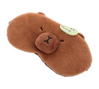 Generic Plush Sleeping Eye Patch for Adults with Comfortable and Portable Design, Water-Absorbent Resin Material, Eye Cover for Sleep on Trains and Families