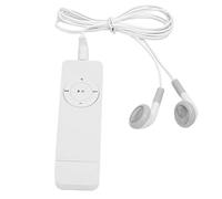 Generic Pocket MP3 Player Long Battery Life Lossless Sound Portable Music Player for Students Running Travel 64GB Support Anywhere (White)