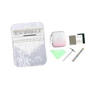 Generic Pocket-Sized Thumb Piano with 21 Keys And Hammer, Music Instrument for All Ages, Style A
