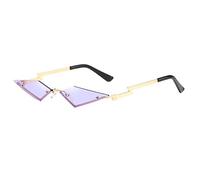 Generic Polarized Sunglasses Unisex Sunglasses,Hexagonal Sunglasses 70S Sunglasses Big Sunglasses Gold Glasses Integrated Sunglasses Summer Beach Accessories, ysITcC2E8