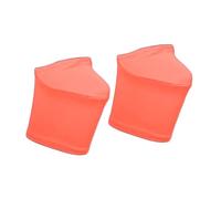 Generic Pole Dance Shoe Protectors, Women's Accessories for Smooth Floors, Professional Equipment, Non-Slip Socks with Shoe Covers, Orange, M