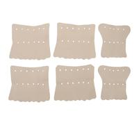 Generic Pool Table Corner Pockets Replacement Set for Family Game Room 6pcs Made of Artificial Leather with Userfriendly Design and Simplifying Routine Maintenance and Billiards Parties