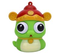 Generic Pop Out Eyes Toy, Funny Comfortable Squeeze Out Eyes Toy Water Proof for Office (Green)