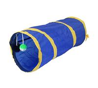 Generic Pop Up Cat Dog Rabbit Puppy Play Tunnel Exercise Activity Toy - Blue
