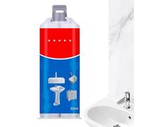 Generic Porcelain Sink Repair Kit | White Porcelain Filler Paste | Water Resistant | Bathtub & Tile Repair Kit