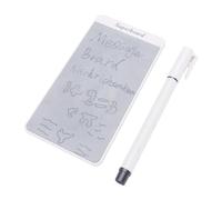 Generic Portable 5.5in Magnetic Writing Board Reusable Sketch Pad for Kitchen Work and Drawing