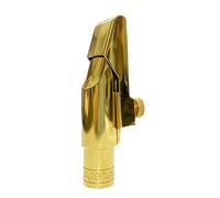 Generic Portable Alto Sax Mouthpiece with Ligature and Cap, Gift for Beginners, 8C