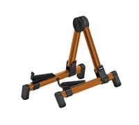 Generic Portable Aluminum Alloy Guitar Stand for Ukulele And Violin - Foldable Design, gold