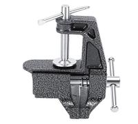 Generic Portable Bench Clamp Impact-Proof Club Grip Vise Clamp Stable Performance Ideal for Golfers Rubber, Cast Steel 1 Mini Table