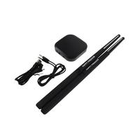 Generic Portable Black Air Drumsticks for Electronic Drum Sets with Balanced Weight and Ergonomic Beginner Design, for Rhythm Training and Home Use by Teens and Adults