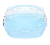 Generic Portable Comfortable Cage Pet for Small Hamster Carrier Pets Safe with Pp Material Environment Stylish Box Shape Design and, for Traveling and Trips the Store