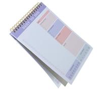 Generic Portable Daily Planner Notepad Tear off Sheets for Activity Planning and Preparing Schedule, Paper Material with Convenient to Store and Carry out Design, Purple Daily to Do List