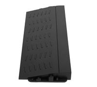 Generic Portable Door Threshold Ramp for Wheelchairs and Robot Vacuum Cleaners, Black Plastic Material with Easy Installation and Suitable for 2cm-2.5cm Threshold Height, for Bathroom