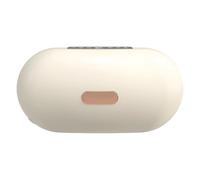 Generic Portable Electric Abdominal Massager with Bian Stone, Wireless Tummy Massage Device with Heat, Ideal for Digestion, Beige Color