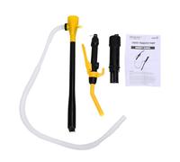 Generic Portable Electric Siphon Pump for Liquid Transfer, Efficient Battery-Powered Fuel Extractor Pump, Adjustable for Outdoor Use, 6 Units (Yellow)