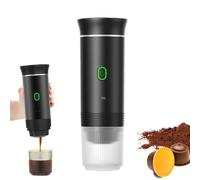 Generic Portable Espresso Machine, 4-6 min Self-Heating, 3 In 1 Portable Coffee Maker, Charge, Large Capsules, 50 Small Times for ONE