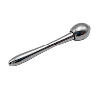 Generic Portable Eye Cream Stick Zinc Alloy Skin Care Massager Reducing under Eye Puffiness Silver for Daily Skin Care