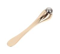 Generic Portable Eye Massage Roller for Dark Circles and Puffiness Reduction, Zinc Alloy Facial Massager Stick with Stainless Steel Ball, Sturdy Eye Care Instrument for Travel and Business