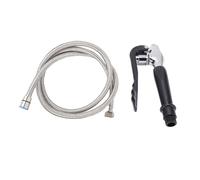 Generic Portable Eye Wash Kit, Stainless Steel Faucet Mounted Eyewash Station with Cover, Eye Wash Station Attachment, Ideal for Emergency Laboratory Industrial Site Office Family