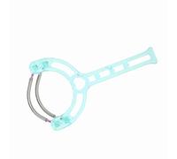 Generic Portable Face Hair Epilator Gentle Removal Device for Quick and Painless Hair Removal, Ideal for Lips, Compact and Durable Plastic Spring Tool for On-the-Go Beauty Care (Green)