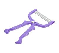 Generic Portable Face Hair Remover Manual Epilator Spring Threading Tool with Sturdy Abs Material Efficiently Removes Excess Facial Hair from The Root for Chin and Upper Lip Random Color
