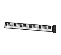 Generic Portable Foldable Roll Up Piano Keyboard with Speaker Chord Function for Music Lovers on the Go ABS+silicone