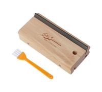Generic Portable Fret Crowning File for Guitar, 3/23/35 Degree Luthier Tool for Deburring