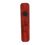 Generic Portable Kazoo with Warm Tone Easy to Use for Improvisation All Ages Features Red Rosewood Craft 1 Unit