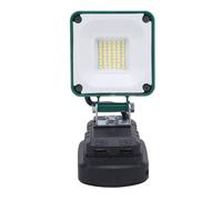 Generic Portable LED Work Light Cordless and Adjustable Angle for BL1815 45 LEDs 3400LM with USB Port for Living Rooms, Camping