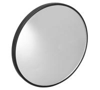 Generic Portable Magnetic Selfie Mirror Convex Design for Phone Makeup Clear Image Display for IOS Phones 15 14 13 Storage Box (Black)