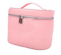 Generic Portable Makeup Organizer Bag with Customizable Compartments for Efficient Organization and Easy Access, for Travel and Home Use, Made from Resilient PU Material