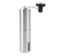 Generic Portable Manual Coffee Grinder Stainless Steel Hand Crank Mill, Fine Grind for Home and Office Use