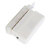 Generic Portable Metal Paper Puncher 5 Round Hole Manual Punch Tool for A5 B5 A4 Paper Loose Leaf Office Supplies Heavy Duty Puncher (White)