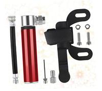 Generic Portable Mini Bike Tire Inflator Pump Aluminum Alloy Manual Air Pump for Road and Mountain Bikes Secure Thread Seal Lightweight Durable Cycling Accessory in